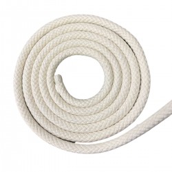 Corda Algodão P/ Capoeira 8,0 mm Rolo com 50 metros 100 % algodão  