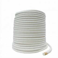 Corda Algodão P/ Capoeira 8,0 mm Rolo com 100 metros 100 % algodão  