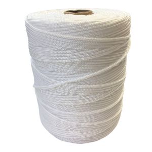 Corda Polipropileno Trançada Branca  2,5 mm - RL 1,0 Kg
