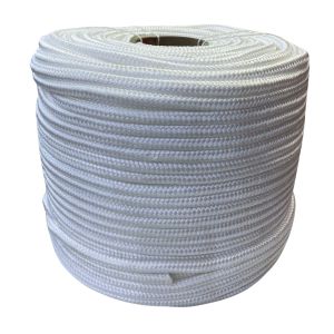 Corda Polipropileno Trançada Branca 12,0 mm rolo com  220 metros  