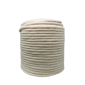 Corda Algodão Vivo Cru 14,0 mm Rolo com  220 metros  