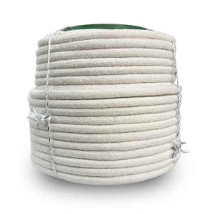 Corda Algodão Vivo Cru 10,0 mm rolo com  220 metros  