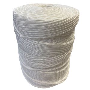 Corda Polipropileno Trançada Branca  5,0 mm - RL 4,0 Kg