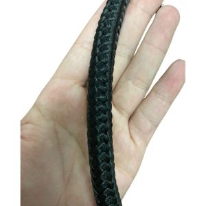 Corda Polipropileno Trançada Preta  12,0 mm com  50 metros   