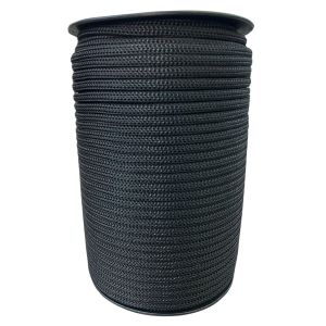 Corda Polipropileno Agulhada Preta 5/2 