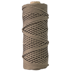 CORDA PARACORD 4,0 MM MARROM- 100 METROS