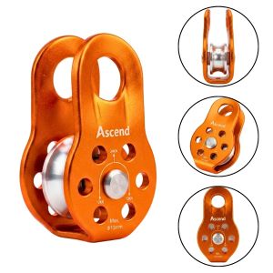 Polia Simples Rolamen 24kn Alum Escalada Rapel Resgate