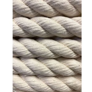 Corda Algodão Torcida  24 mm - Rolo com 220 Metros 