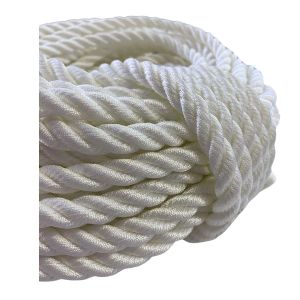 Corda Poliéster Torcida 12 mm Cabo 3 Pernas Nylon 10 Metros 