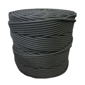 Corda Polipropileno Trançada Preta 5,0 mm - RL 4,0 Kg