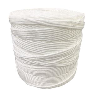 Corda Polipropileno Trançada Branca  4,0 mm - RL 4,0 Kg