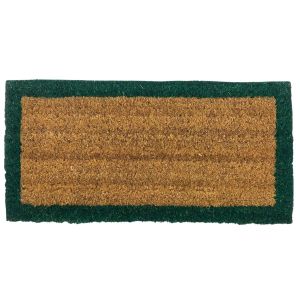 CAPACHO DE COCO  C/BARRA   60 X 30 - VERDE  