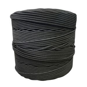 Corda Polipropileno Trançada Preta 4,0 mm - RL 4,0 Kg