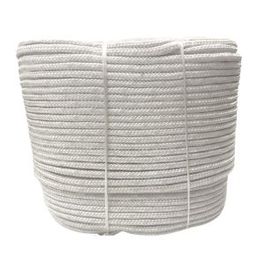 Corda Poliéster Trançada Pet Branca  10 mm Com  150 metros  