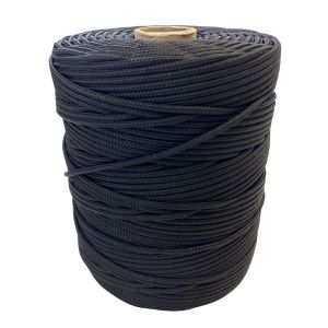 	Corda Polipropileno Trançada Preta 3,0 mm - RL 1,0 Kg
