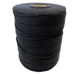 	Corda Polipropileno Trançada Preta 2,0 mm - RL 1,0 Kg