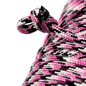CORDA PARACORD 4,0 MM ROSA CAMUFLADO  - 100 METROS