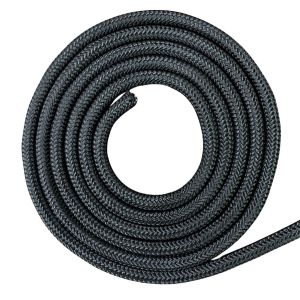 Corda Poliéster Trançada Preta 10,0 mm - Com 10 metros