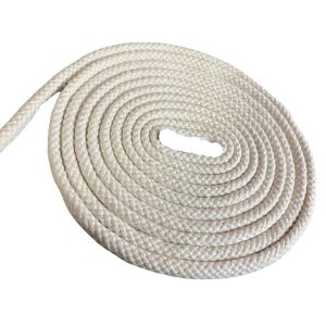 Corda Chata De Algodão 8mm Sem Alma 100 Metros 100% Algodão