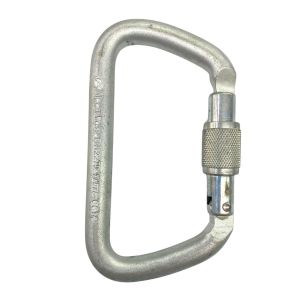 MOSQUETÃO D AÇO ROSCA 65 KN TRUST