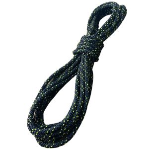 Corda Semi-Estática K2  7,0 mm Cordin - Meada de 10 metros  Preta 