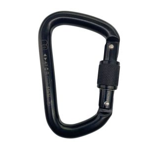 MOSQUETAO D ACO 47KN PRETO ROSCA KIMBO      