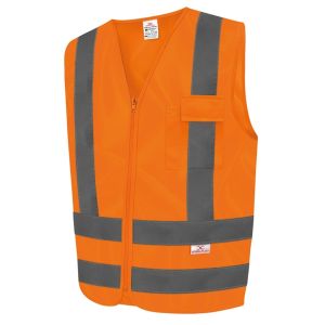 COLETE 1 BOLSO LISO LARANJA FLUOR G                                                                                                          