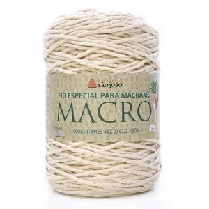 BARBANTE MACRO 4/16 AM00 - CRU 400G  COM 150 METROS                  