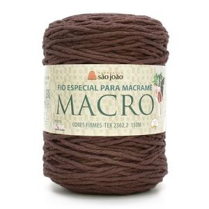 BARBANTE MACRO 4/16 AM07 - CACAU 400G COM 150 METROS