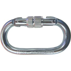 MOSQUETAO OVAL ACO AB 18 25 KN - ROSCA