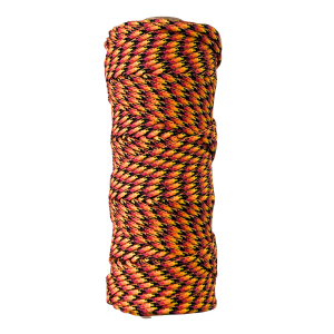 CORDA PARACORD 4,0 MM LARANJA MAGMA - 10 METROS