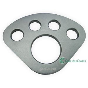 PLACA DE ANCORAGEM DE 5 FUROS