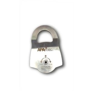 POLIA SIMPLES ACO INOX - 12 MM          