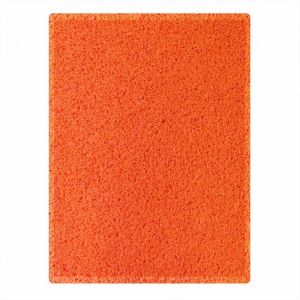 Tapete Vinil    40 X 60 cm Borda Rebaixada Laranja 
