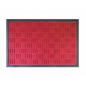 Tapete Waterkap 60 X 90 cm Vermelha  